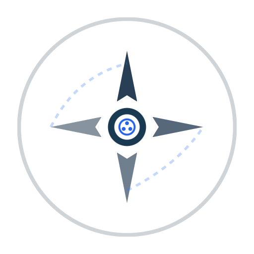 Compass mark at 512 pixels